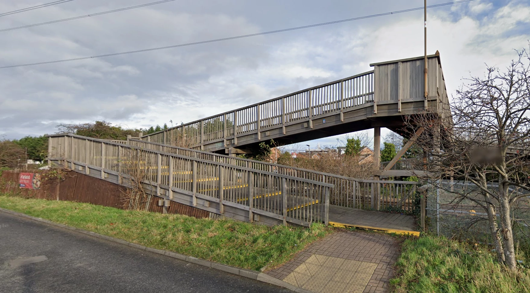 The stepped bridge that blocked our way