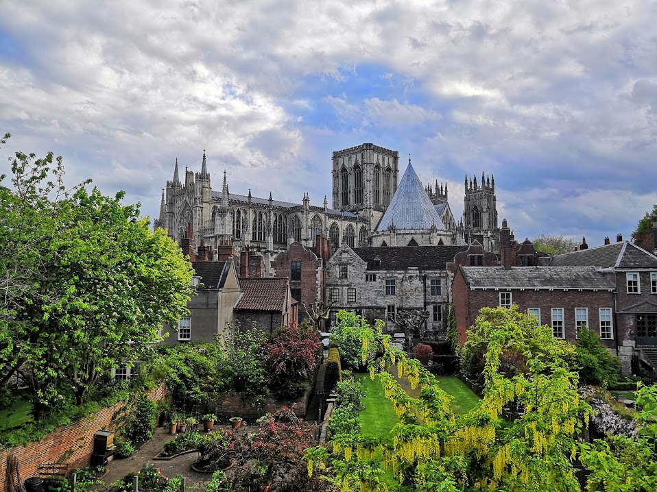 The Minster from the wall